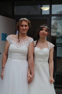 Empfang der letzten Gäste Empfang der letzten Gäste