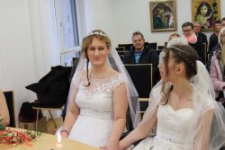 Wir freuen uns schon beide total Wir freuen uns schon beide total